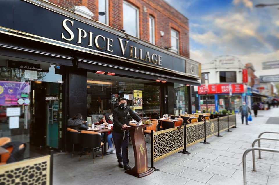 Customised Metal for Spice Village in the UK