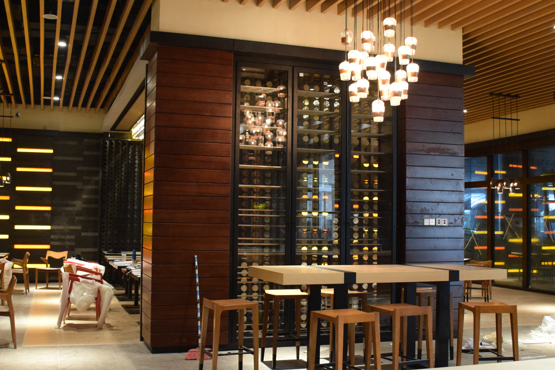 LeadMC Inlaid Metal Cabinet Project in America
