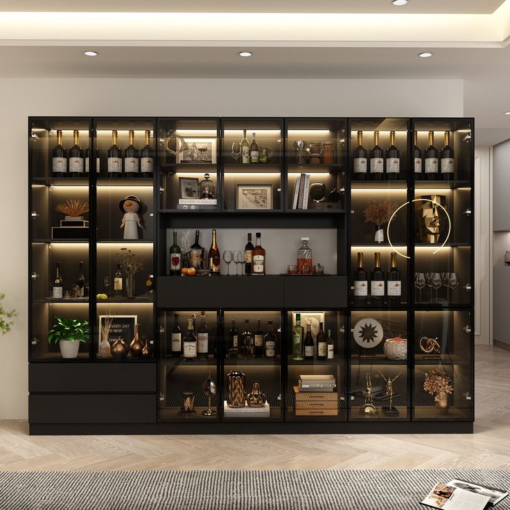 Stainless Steel Wine Cabinet