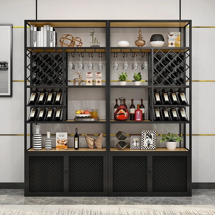 Stainless Steel Wine Cabinet