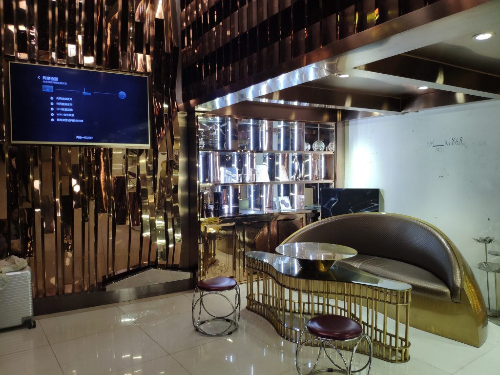 Stainless Steel Wine Cabinet