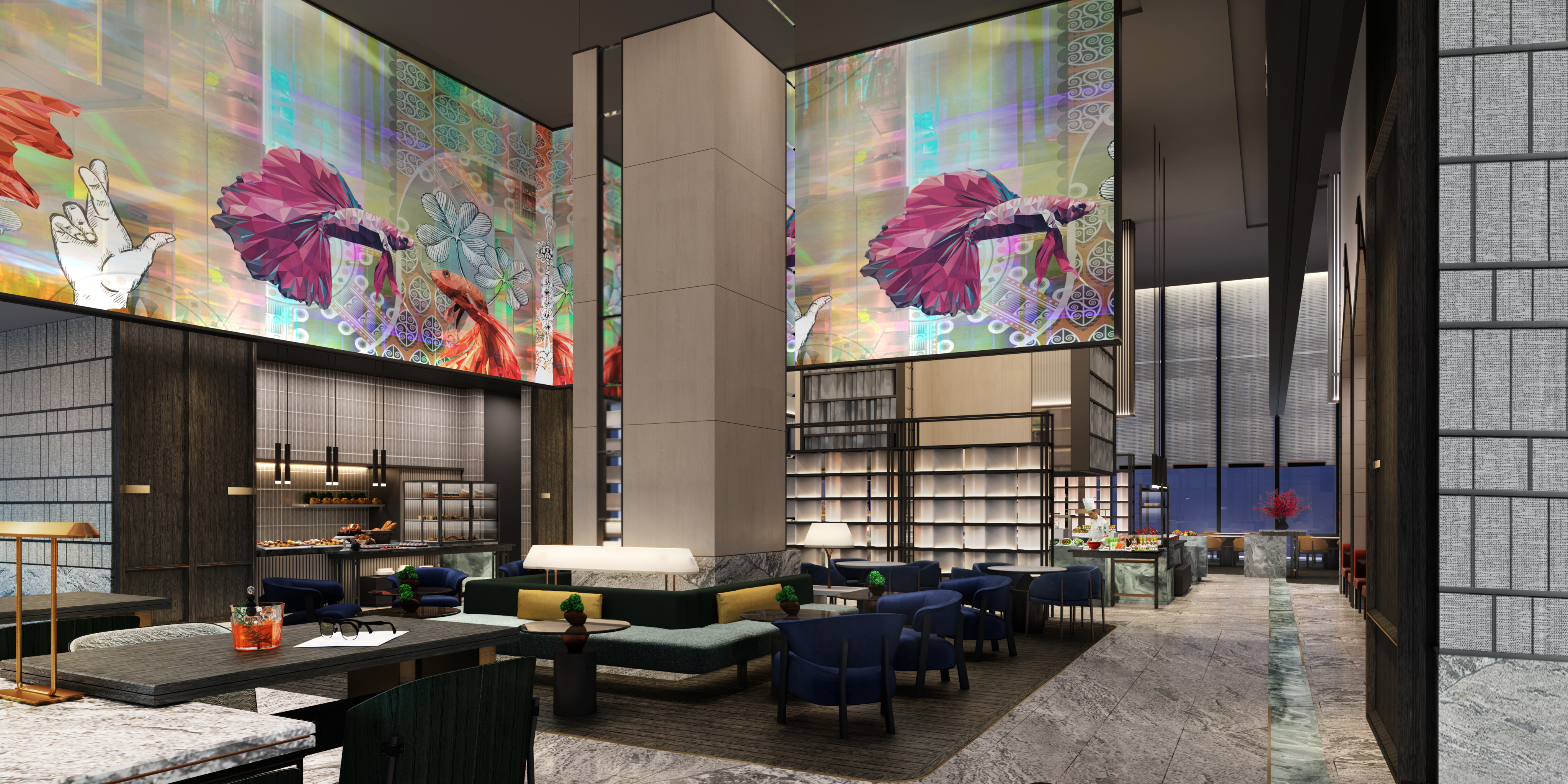 LeadMC Custom Metal Cabinet Hotel Project in England